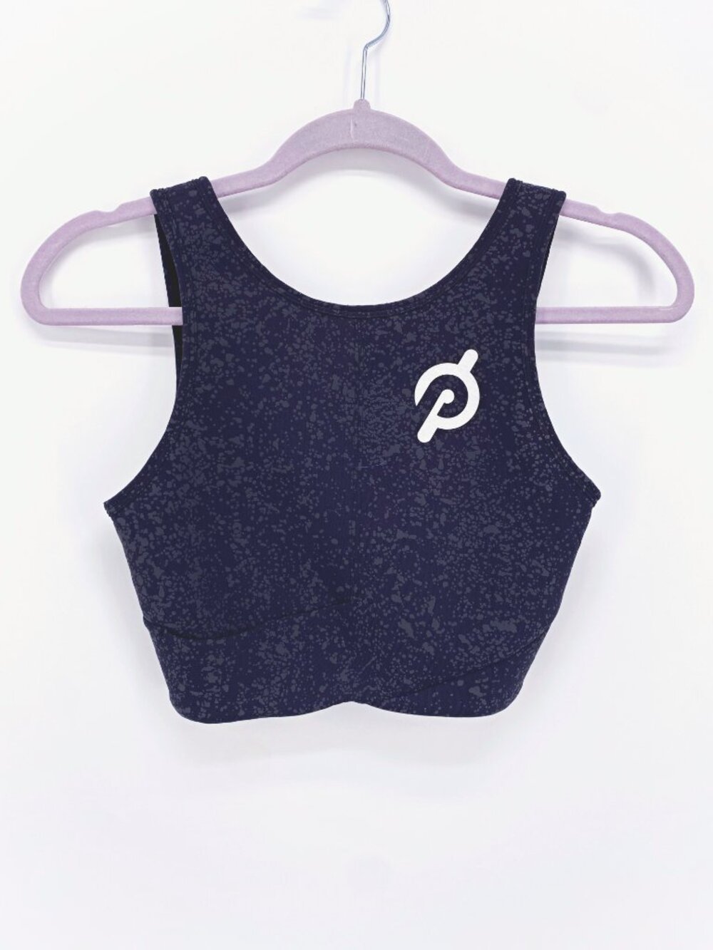 Lululemon x Peloton Energetic Edge Coal Reflective Crop Tank